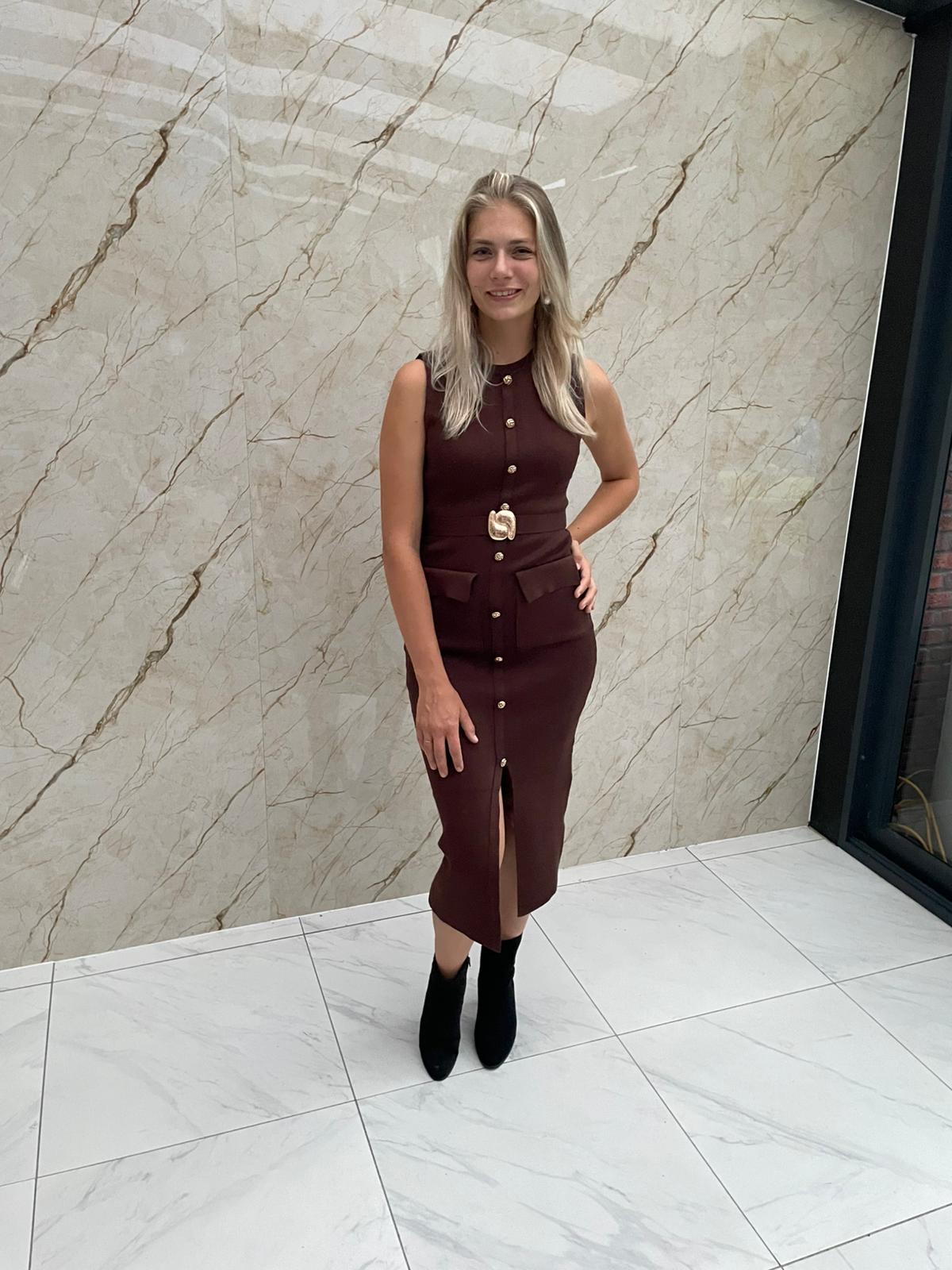 Chloé dress bruin