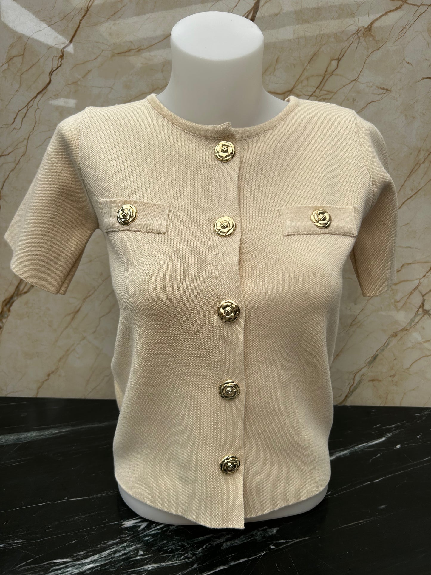 Top Ineke beige