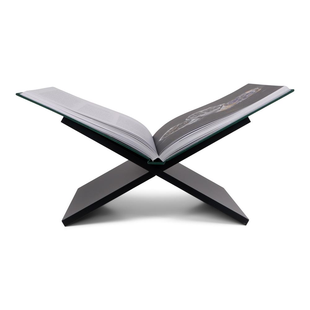Boekenstandaard Mat Zwart
