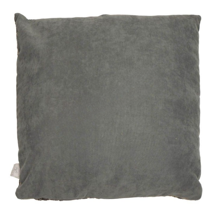 Sierkussen Dark Grey Leopard 45x45 cm